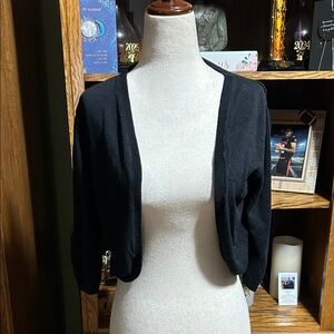 Maurices Silk Blend Black Women's Shrug Size XL EUC